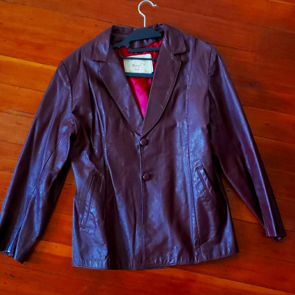 leather jacket